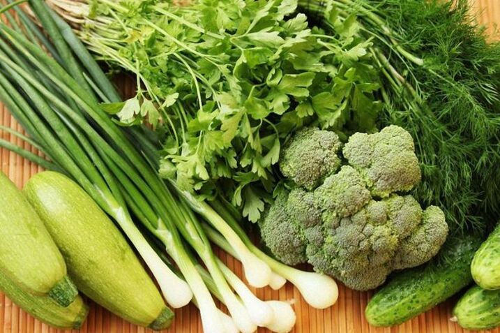 овощи и зелень для гипоаллергенной диеты